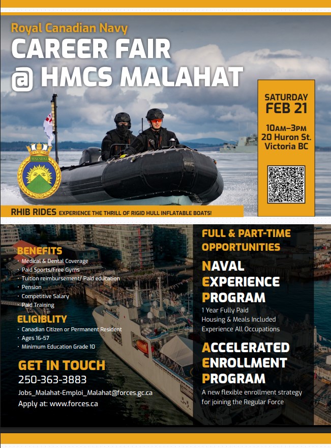 Royal Canadian Navy - Career Fair 