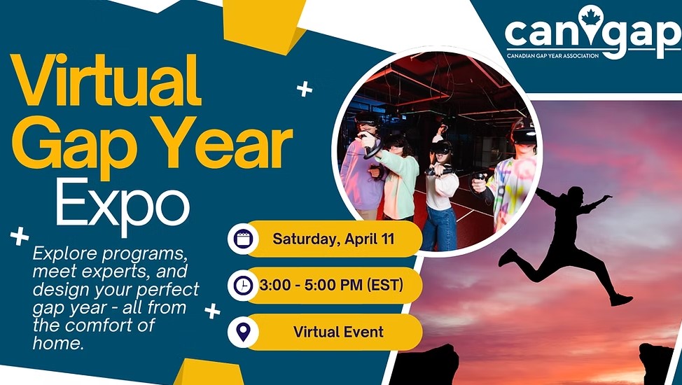 Virtual Gap Year Expo - CanGap - April 11th