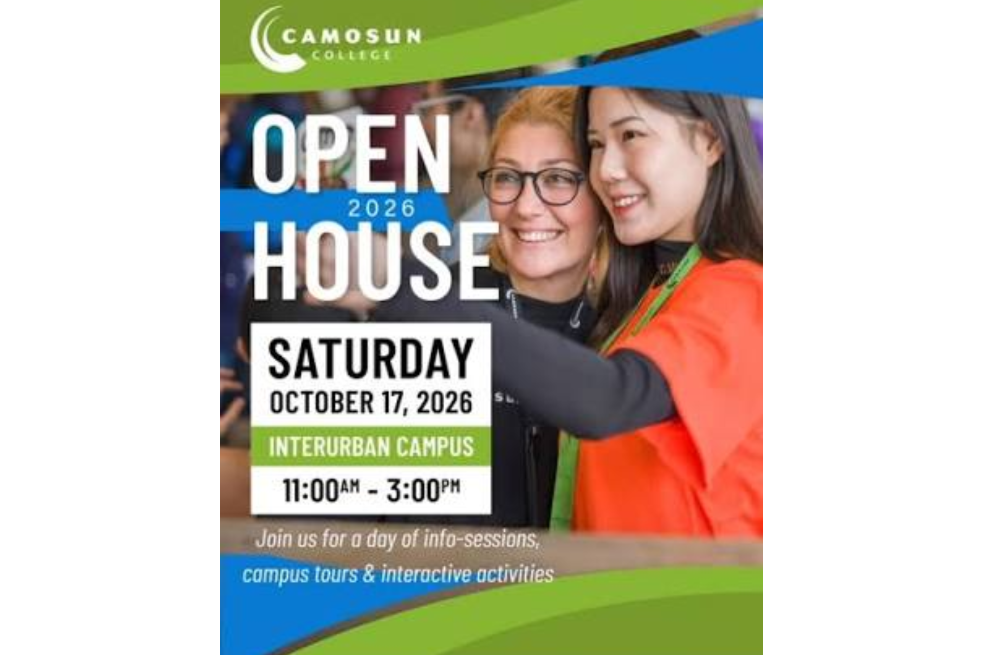 Camosun College - Open House - New Students - Oct 17th