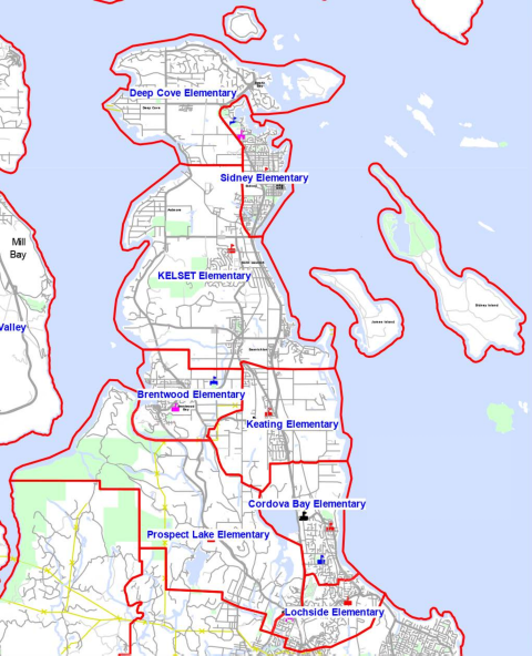 Elementary School Catchment Reference Map (PDF)