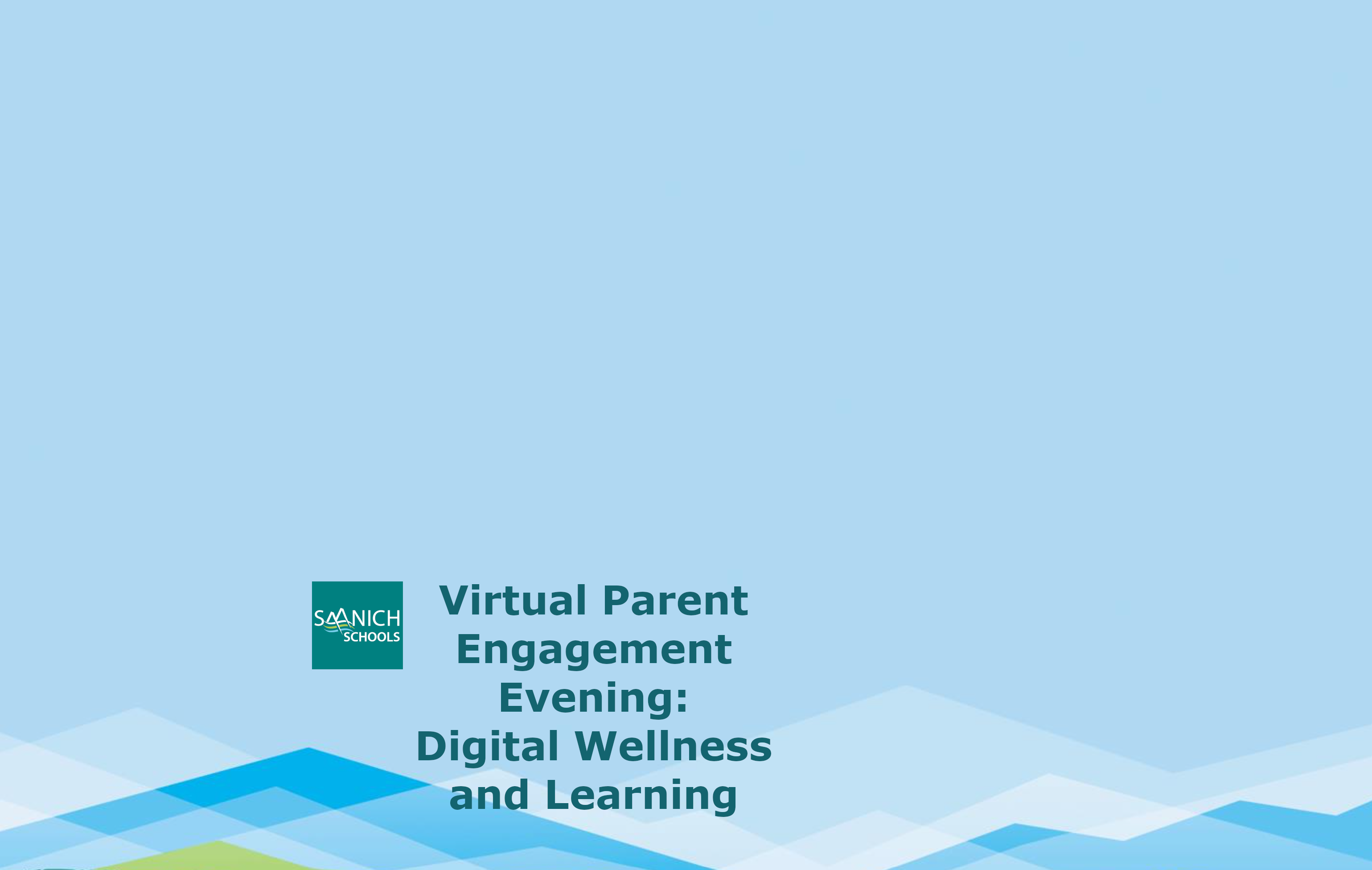 Parent Engagement Session poster