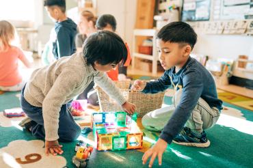 Children playing