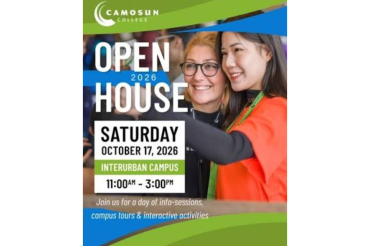 Camosun College - Open House - New Students - Oct 17th