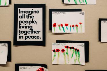 Poster board display