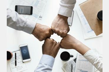 Fist bump - collaboration