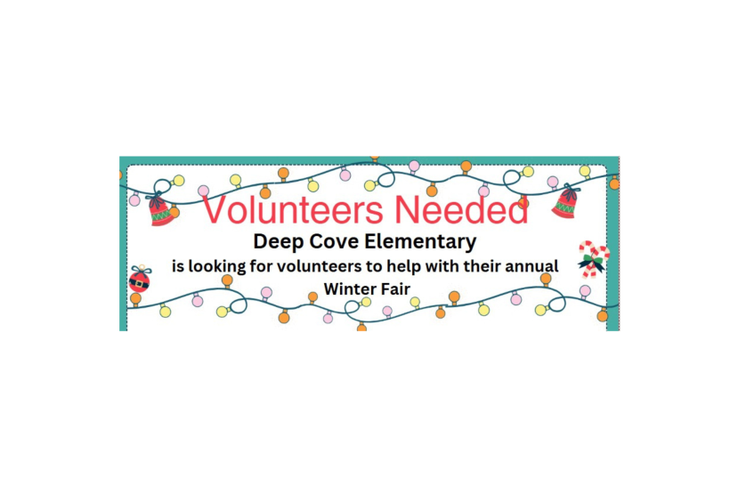 Deep Cove Elementary - Winter Fair - Volunteers Needed