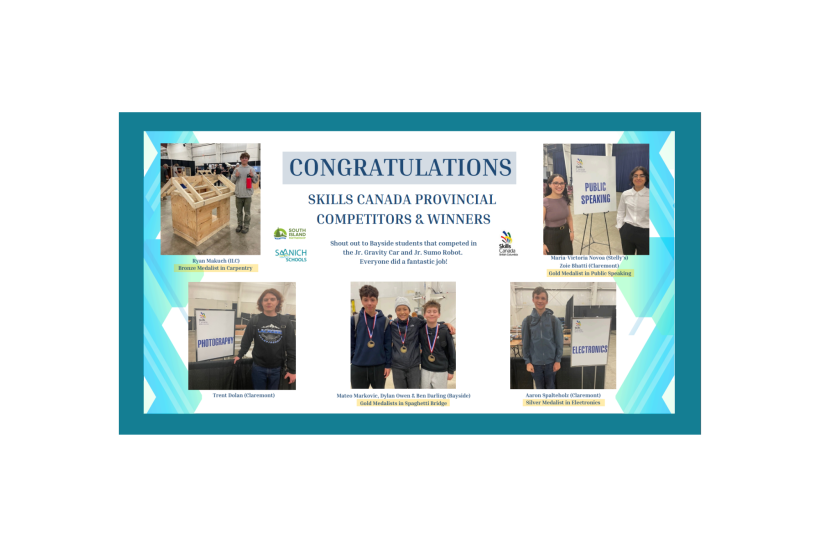 Congratulations to our Skills Canada Provincial Competitors & Winners!