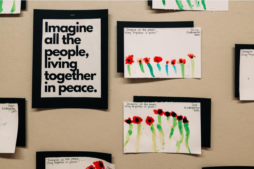 Poster board display